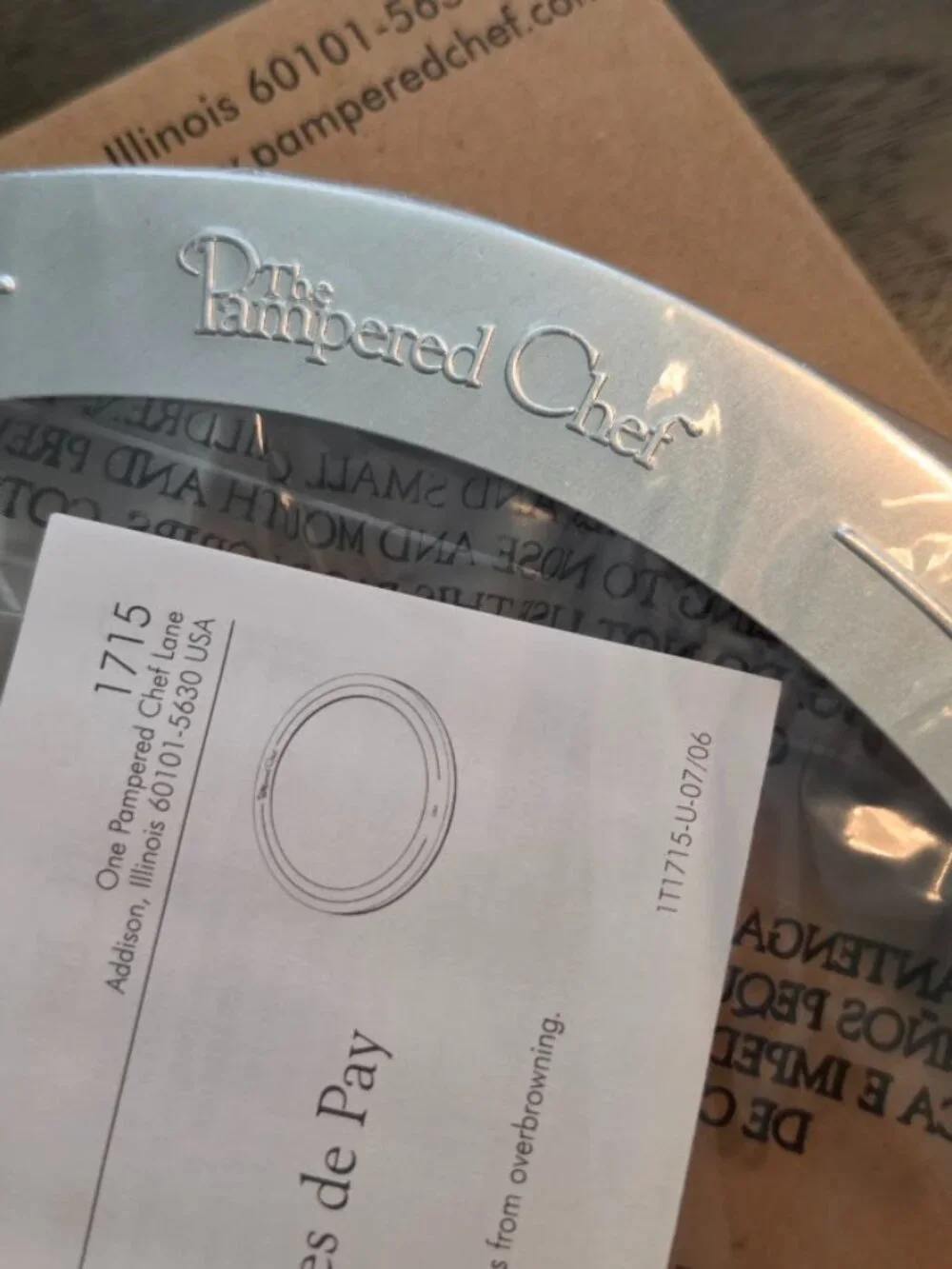 Pampered Chef new box